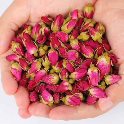 平阴玫瑰批发金边玫瑰干玫瑰花兰州玫瑰红苦水玫瑰花草茶产地新货图3