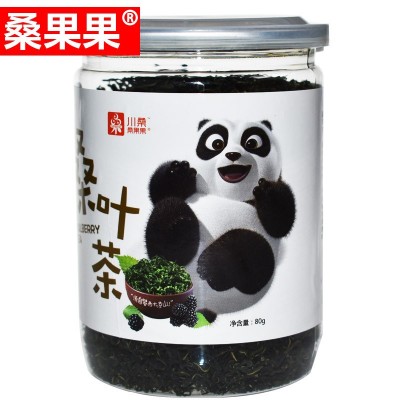 桑叶茶罐装80g霜后桑叶茶桑果茶冬桑叶霜后桑茶厂家批发桑叶茶图5