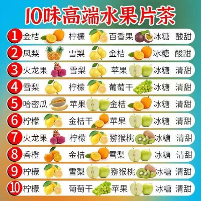 厂家批发网红花果茶袋装果茶泡水混合组合花茶果干冷泡茶水果茶图2