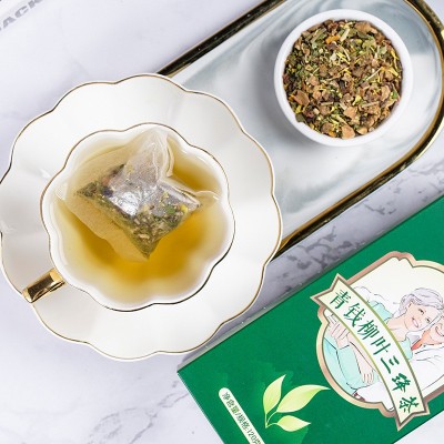 草本三绛茶青钱柳叶玉米须袋泡茶厂家oem贴牌代工桑叶茶 组合花茶图3