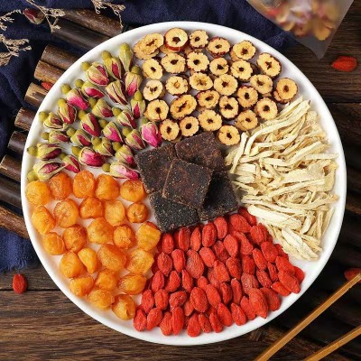 黑糖姜茶姜丝桂圆红枣枸杞茶姨妈花草组合代用茶厂家直销一件代发图2