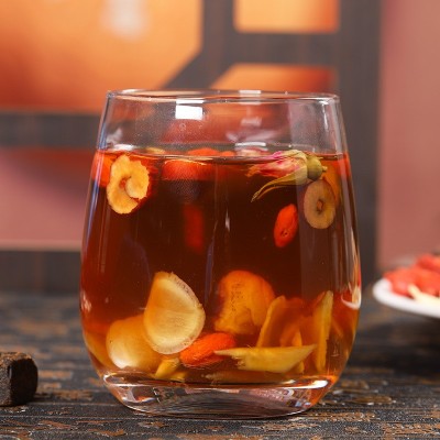 徽药康 黑糖人参阿胶茶 黑糖姜丝茶块桂圆红枣枸杞姜枣组合茶一件图2