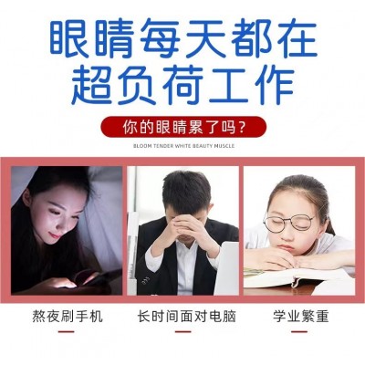 厂家批发南京同仁堂艾草眼贴绿金家园艾眼贴护眼贴冷敷眼贴20贴装图4