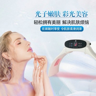 艾灸光谱仪全身寒宫熏蒸仪多功能家用七色LED理疗仪美容院艾灸仪图5