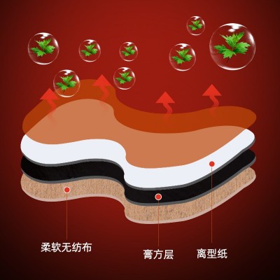 艾草膝盖贴 肩颈艾灸暖贴艾叶温灸贴颈椎贴艾腰贴 艾灸贴厂家批发图2