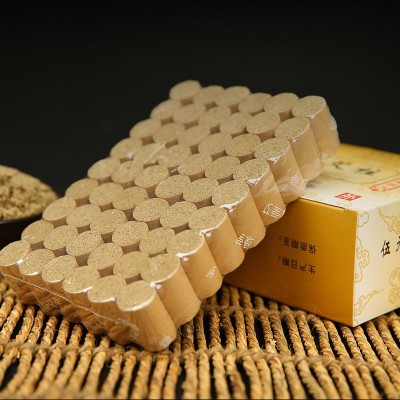 巢元方伍元素艾柱108 随身灸专用 南阳艾灸柱艾灸条白条艾绒批发图4