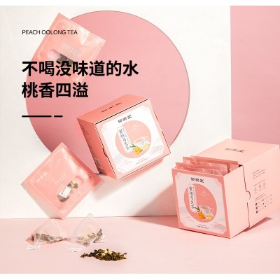 蜜桃乌龙茶独立小包装花果茶果味茶冷泡茶三角包组合茶乌龙茶图2