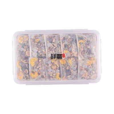 神农药业胖大海菊花茶360g/盒透明茶包金银花桑叶茶罗汉果菊花茶图5