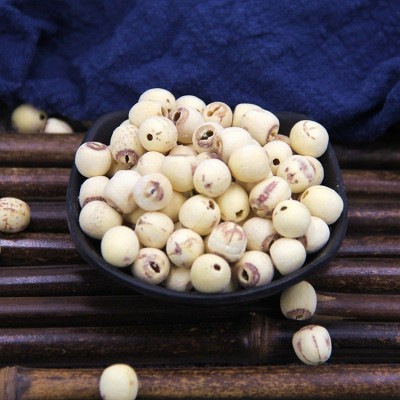产地货源 莲子干货散装白莲子莲子肉去芯磨皮药食同源代磨粉500克图3