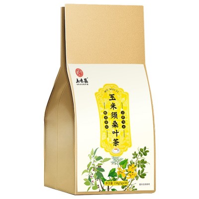 五味集玉米须桑叶茶 青钱柳叶茶牛蒡根苦荞茶袋泡茶花草茶图5