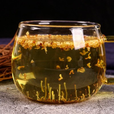 桂花茶 食用桂花干桂花干花花茶干桂花35g罐装非特级干桂花批发图2