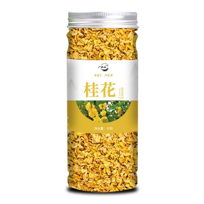 桂花茶 食用桂花干桂花干花花茶干桂花35g罐装非特级干桂花批发图4