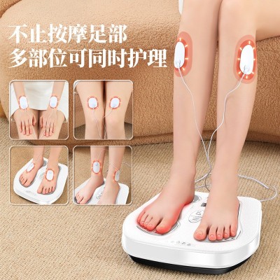 智能EMS低频脉冲足疗机磁石震动针灸热敷适配型足底按摩器可跨境图3