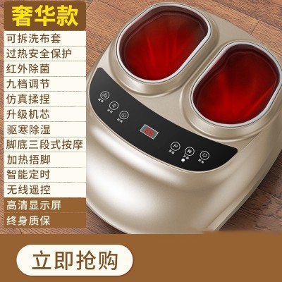 金凯伦足疗机气囊按摩仪脚部气血机按摩器全自动家用热敷足底脚底图2