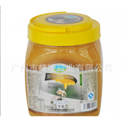 中蜂蜂蜜批发 高山鸭脚木冬蜜2500g 结晶蜜厂家直销 可OEM贴牌