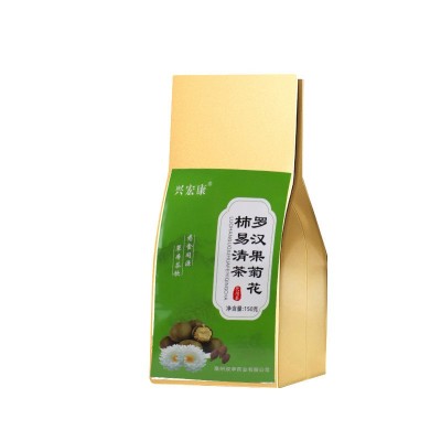 罗汉果菊花柿易清茶 罗汉果桑叶清 润茶 易清茶袋泡茶批发定 制图5
