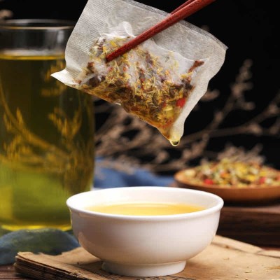 菊花决明子茶枸杞金银花牛蒡茶根红枣圈桂花花草茶150克小包茶图4