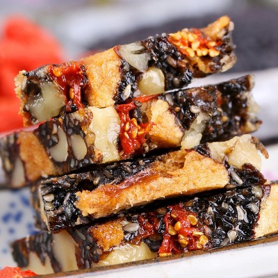 东阿即食阿胶糕福熙堂牌阿胶块熬制即食固元膏铁盒装阿胶片批发价图4