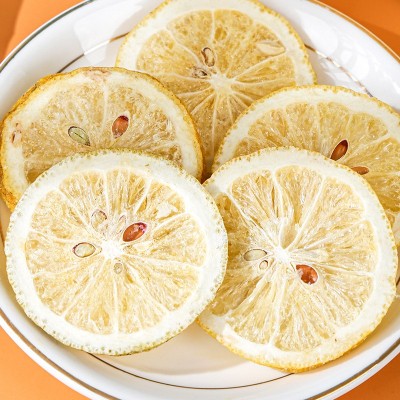 冻干柠檬茶蜂蜜冻干柠檬片散装四川安岳柠檬片烘干柠檬夏季饮品茶图5