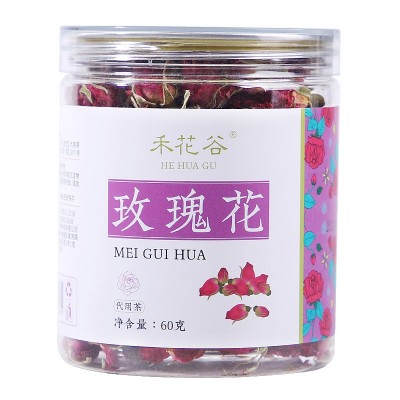 玫瑰花茶罐装花茶60g 平阴重瓣红玫瑰 源头大厂诚招代理批发OEM图5