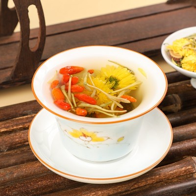 菊花决明子茶 组合花茶 金银花枸杞茶熬夜茶一件代发图3