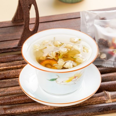 白茉莉刺梨茶100g/盒茉莉花茶厂家批发一件代发量大从优图3