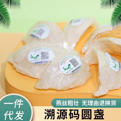 印尼026工厂雨季半干挑燕窝龙牙盏OVAL圆盏足干孕妇滋补批发代发