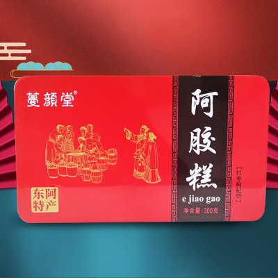 蔓颜堂阿胶糕即食阿胶糕红枣枸杞礼盒装工厂正品图2