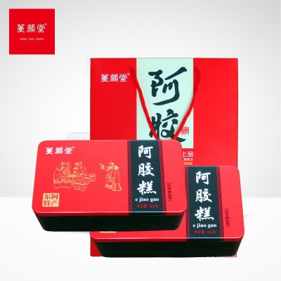 蔓颜堂阿胶糕即食阿胶糕红枣枸杞礼盒装工厂正品图1