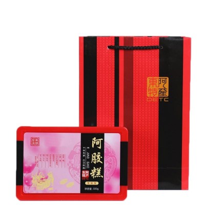 山东阿胶糕盒装阿胶糕 阿胶块批发 红枣枸杞阿胶图2