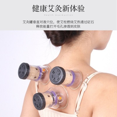 气罐真空拔罐器家用套艾灸砭石拔罐三合一吸祛湿抽气式美容院专用图4