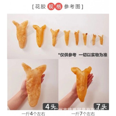 德雅海味质量批发南非黄花胶筒17头黄花鱼一德路批发鲈鱼胶批发图3