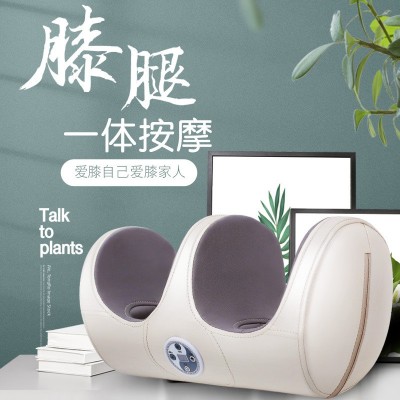 膝盖按摩器电动加热养护膝腿部热敷震动多功能家用无线款按摩护膝图2