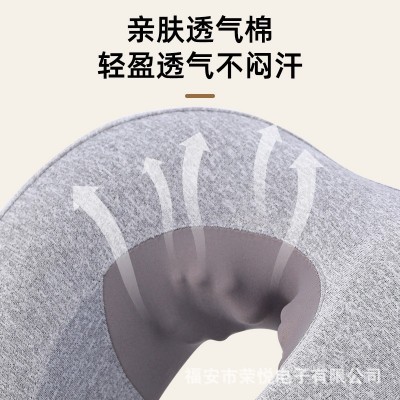 u型按摩枕颈椎按摩护颈仪揉捏震动送多功能家用中秋节一件代批发图4