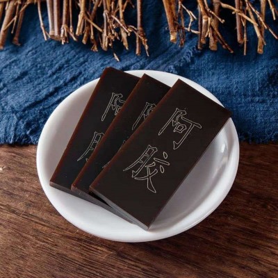 驴皮阿胶块礼盒装250克东阿ejiao片阿胶碎片阿胶糕阿胶固元糕原料图3