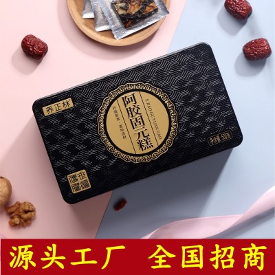 山东东阿养正林铁盒装阿胶固元糕500克女士即食型阿胶糕全国招商图3