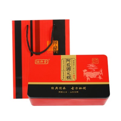 山东东阿厂家阿胶糕批发500克礼盒装手工零食驴皮阿胶直播代发图5