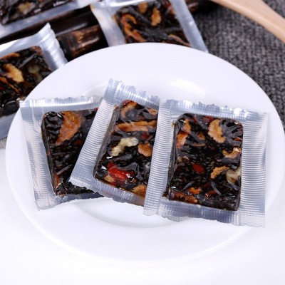 阿胶糕即食阿胶固元糕500g铁盒装阿胶固元膏一件代发图2