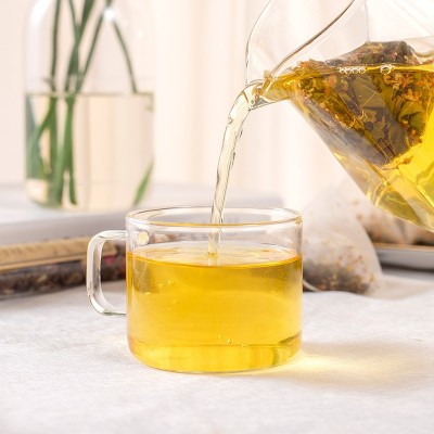 桂花乌龙茶三角包茶花果粒桂花铁观音茶组合冷泡茶加工定制图4