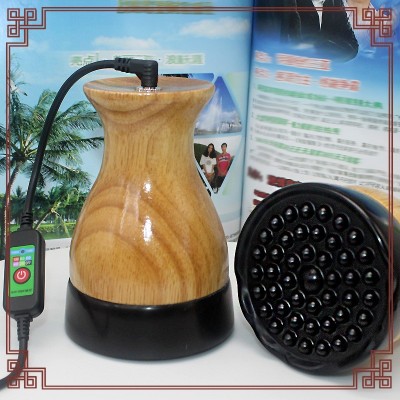 砭石多点凹凸颗粒状按摩石刮痧温灸电热扶热灸养升生仪器艾灸阳罐