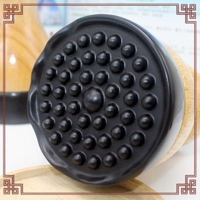 砭石多点凹凸颗粒状按摩石刮痧温灸电热扶热灸养升生仪器艾灸阳罐图2