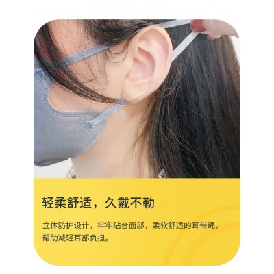 ISDG 防护标准 家用便携 防尘甲醛盒装 显脸小立体型30枚对色盒装图2