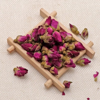 厂家批发兰州苦水小玫瑰散装1000g 新货低温紫玫瑰干花图4