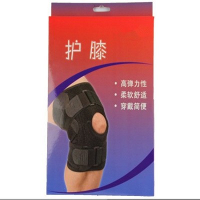 厂家批发 登山运动护膝 骑行内置弹簧加强型护膝 透气防摔护膝图5