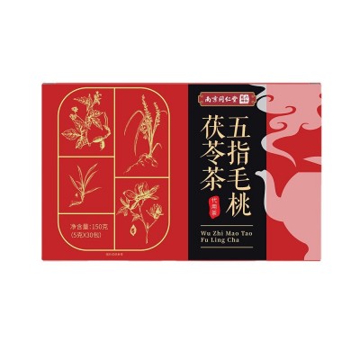 鹏泽南京同仁堂福记坊五指毛桃土茯苓养生茶批发五宝代用茶正品图5
