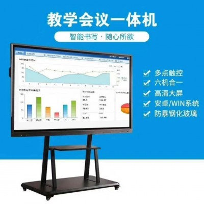 郑州UEDA上田55寸65寸幼教一体机，液晶教学触摸一体机
