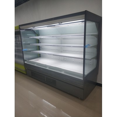 超市鲜肉柜水果店果盘展示柜安装位置怎么选