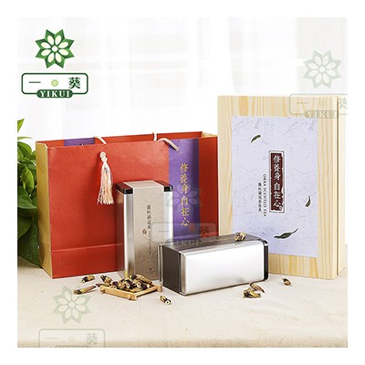 **黄秋葵花茶 礼盒装2罐 100g/盒 厂家**