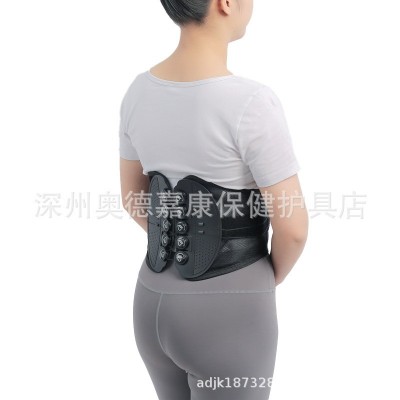 滑轮拉绳护腰固定带可调节腰托牵引腰围 厂家现货 腰椎固定支撑器图5