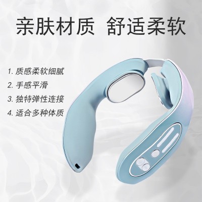跨境批发颈椎按摩仪家用电动智能脖子护颈仪脊椎脉冲肩颈部护颈仪图4